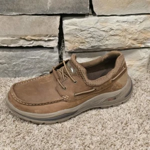 Skechers Men's Slip-Ins Knowlson Shore Thing Casual Shoe Brown Sz 9.5 - Picture 1 of 9