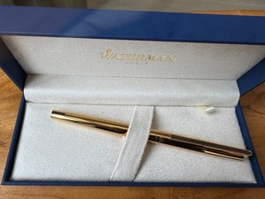 Waterman Director General Gold Plated Rollerball Pen -Made in France - Picture 1 of 10