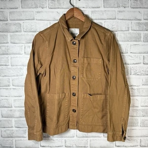 Cazadora Madewell marrón manga larga con botones para mujer talla M - Imagen 1 de 5