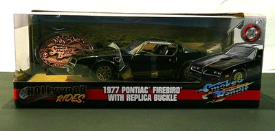 NEW Jada Toys 30998 Hollywood Rides Smokey and the Bandit 1977 Pontiac Firebird - Image 1 of 3
