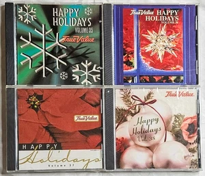 4 True Value Happy Holidays Christmas CD Lot 35 36 37 38 - Picture 1 of 4