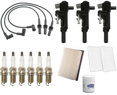 Cables bobinas de encendido y bujías y filtros para Jeep Liberty 3,7 L 2009-2013 Foto 1 de 4