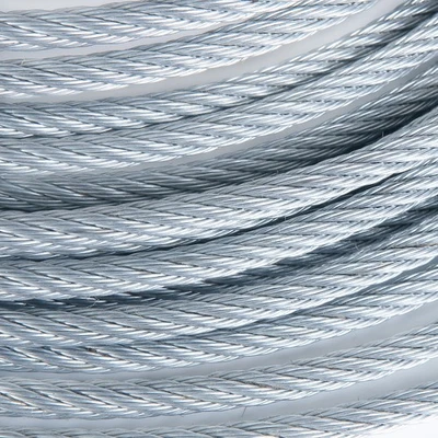 GROOVE INDUSTRIAL 1/8" Galvanized Aircraft Cable Steel Wire Rope 7x19 (200 Feet)