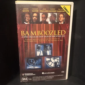 Bamboozled VHS 2000 Dir. Spike Lee Lrg Case Ex Rental Tested GC - Picture 1 of 6