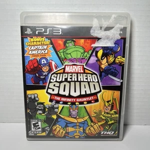 Marvel Super Hero Squad The Infinity Gauntlet PS3 Playstation 3 CIB Complete - Picture 1 of 4