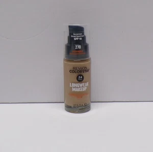 Revlon Colorstay Longwear Makeup 24 Hrs Foundation 270 Chestnut 1.0 Fl. Oz. - Picture 1 of 2