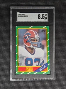 Andre Reed 1986 Topps 'Tarjeta de novato' clasificación SGC 8,5 casi nuevo MT+ #388 - Imagen 1 de 2