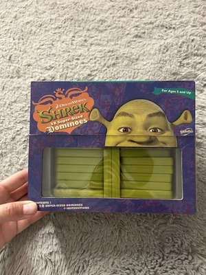 2007 DreamWorks Shrek 28 Super-Sized Dominoes Complete Set With Instructions  - Image 1 of 4