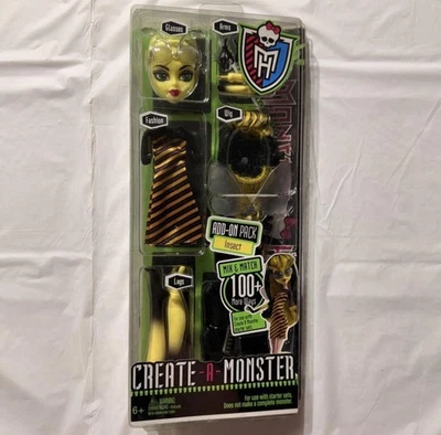 Monster High Create-A- Monster Bee Add-On Pack near mint adult collector owned - Image 1 of 3