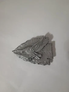 Vintage 1988 Siskiyou Arrowhead Eagle Pewter Belt Buckle #Z80 - Picture 1 of 2