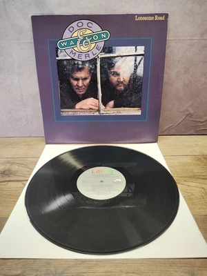DOC & MERLE WATSON ( LONESOME ROAD ) ORIG 1977 VINYL UA Records LP NM/ Nm - Image 1 of 4