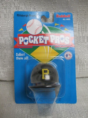1997 Pittsburgh Pirates Riddell Pocket Pros Baseball Mini Helmet Cover