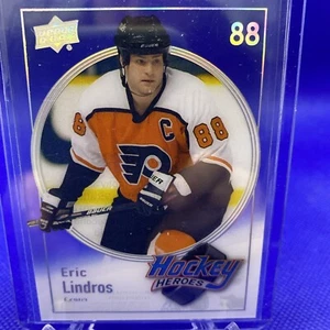2023-24 NHL Upper Deck Extended Hockey Heroes #HH-28 Eric Lindros Clear - Picture 1 of 2