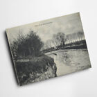 A3 PRINT - Vintage Cambridgeshire - Water Cress Beds, Fowlmere