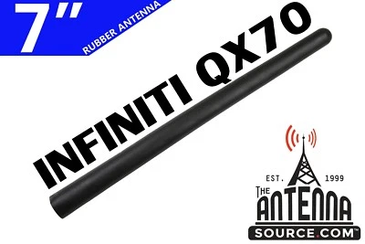 NUEVO TECHO AM/FM 7" MÁSTIL ANTENA - SE ADAPTA A: 2014-2017 Infiniti QX70 Foto 1 de 3