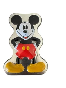 Porta Reloj Contenedor Parque Temático Disney Lata Coleccionable Mickey Mouse USADO - Imagen 1 de 4