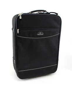 großer Samsonite Weichschalen Koffer Reise Trolley schwarz (N) - Bild 1 von 8