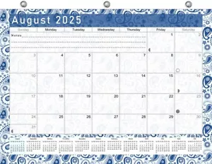 2025-2026 Academic Year 12 Months Student Calendar Planner 3-Ring Binder 019 - Picture 1 of 4