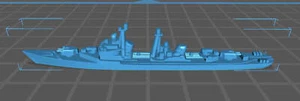 Destroyer - Kotlin class - Russian Navy - Wargaming - Axis and Allies - Naval Mi - Picture 1 of 6
