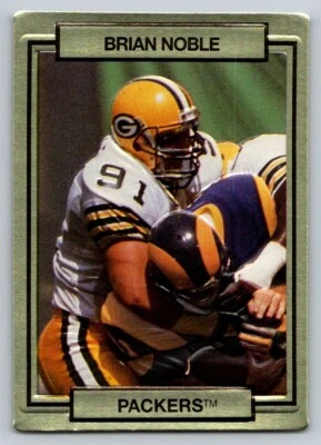 #88 Brian Noble Green Bay Packers 1990 Action Packed - Image 1 of 2