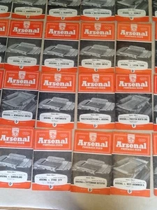 ARSENAL HOME PROGRAMMES 1958-59 ~ YOU CHOOSE OPPONENTS FREE POST GOOD CONDITION - Picture 1 of 24