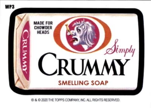 2020 Wacky Packages Weekly Series June Wonky Packages #WP3 Crummy - NM - Picture 1 of 2