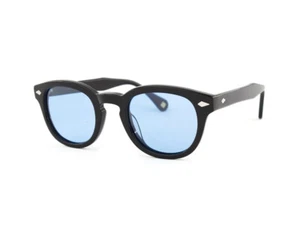 X-LAB Sunglasses 8004 polarized moscot style 01.6263 Black blue - Picture 1 of 6