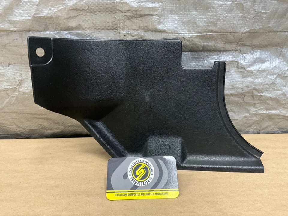 90-93 Mazda Miata MX5 OEM panel de patada moldura pasajero negro NA01-68-370 derecha derecha derecha r Foto 1 de 1