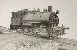 Builder's photo of United States Army 0-4-0ST locomotive 4298 1917 5 x 7 Photo - Picture 1 of 1