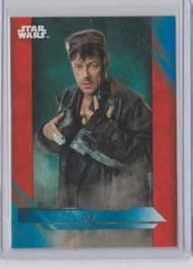 Star Wars The Last Jedi Ser.1 Character Card #24 DJ (Blue) - Picture 1 of 1