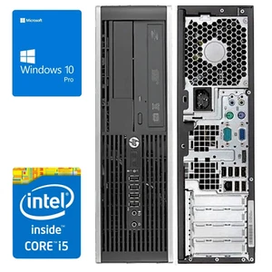 HP Compaq 8200 Elite SFF i5-2400 3.4GHz DVD 8/16GB - 0/240/480/960GB Windows 10 - Afbeelding 1 van 19