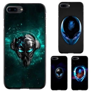 For Apple iPhone 12 13 14 15 16 Pro Max Aliens icon logo Rubber Case - Picture 1 of 25
