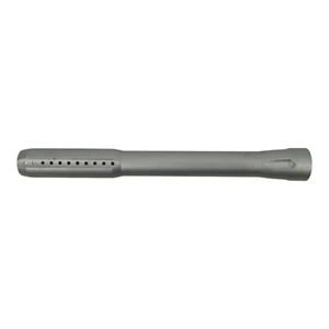 Paintball Marker Vented Front Barrel Tip Silver 8 3/8" L Fit for PMI Piranha - Picture 1 of 9