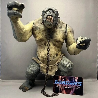 2001 Toy Biz Cave Troll Lord of the Rings Fellowship 10" Figure (READ) Sound? - Image 1 of 4