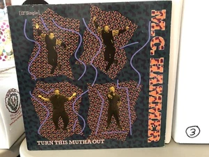MC HAMMER--Turn This Mutha Out/Ring 'Em--12" Vinyl LP--4 Mixes--1989 Capitol - Picture 1 of 2