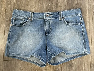 Vintage Tommy Hilfiger Denim Jean Shorts Womens Size 10 Logo EUC - Image 1 of 4