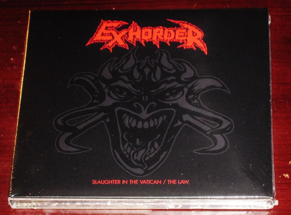 Exhorder: Slaughter In The Vatican + The Law 2 CD Set 2022 UK Digipak NEW - Image 1 of 2