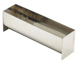 Stampo terrina acciaio inox genware pate gelatina stagno 3 taglie - Foto 1 di 8