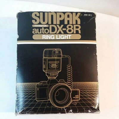 Sunpak auto DX 8R Thyristor Ring Light/Macro Flash - Image 1 of 4