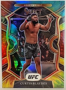 Curtis Blaydes UFC 2021 Panini Select Tie Dye Concourse Prizm #24/25 - Imagen 1 de 3
