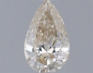 100% Natural Diamond Loose Pear 5x3 mm Color J/SI2 Clarity 0.20 Ct IGI CERTIFIED - Picture 1 of 4