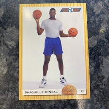 Shaquille O'Neal RC 1993 CLASSIC DRAFT PICKS 1992 Flashbacks #104 Rookie SHAQ RC