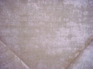 2-1/4Y Opuzen 8538 Splash Velvet Linen Beige Paint Splatter Upholstery Fabric - Picture 1 of 4
