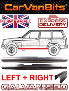 FOR JEEP CHEROKEE XJ 84-01 SILL REPAIR BODY RUST OUTER PANEL GALVANISED PAIR - Picture 1 of 10