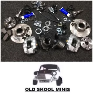 CLASSIC MINI 8.4" BRAKE DISC CONVERSION KIT C-AJJ4034 AUSTIN MORRIS COOPER ROVER - Picture 1 of 1