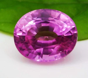 Pietra Preziosa Sciolta Naturale 20,87 Ct Rosa Brasiliana Taglio Ovale Certificata - Foto 1 di 6
