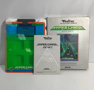 Hyper Chase (vectrex) Game COMPLETE CIB manual box cart - Tested And Works !!! - Picture 1 of 11