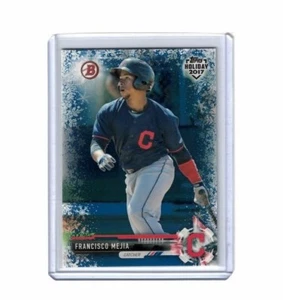2017 TOPPS HOLIDAY BOWMAN FRANCISCO MEJIA (29/50 BLUE SNOWFLAKE) #TH-FM - Picture 1 of 1