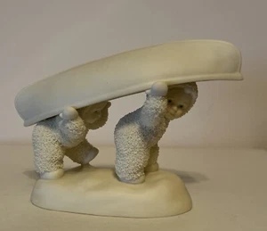 Snowbabies Kanu Figur "It Takes Two" - Bild 1 von 4