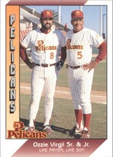 1991 Pacific Senior League #159 Ozzie Virgil Jr./Sr.